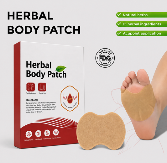 Natural sugar support herbal patches